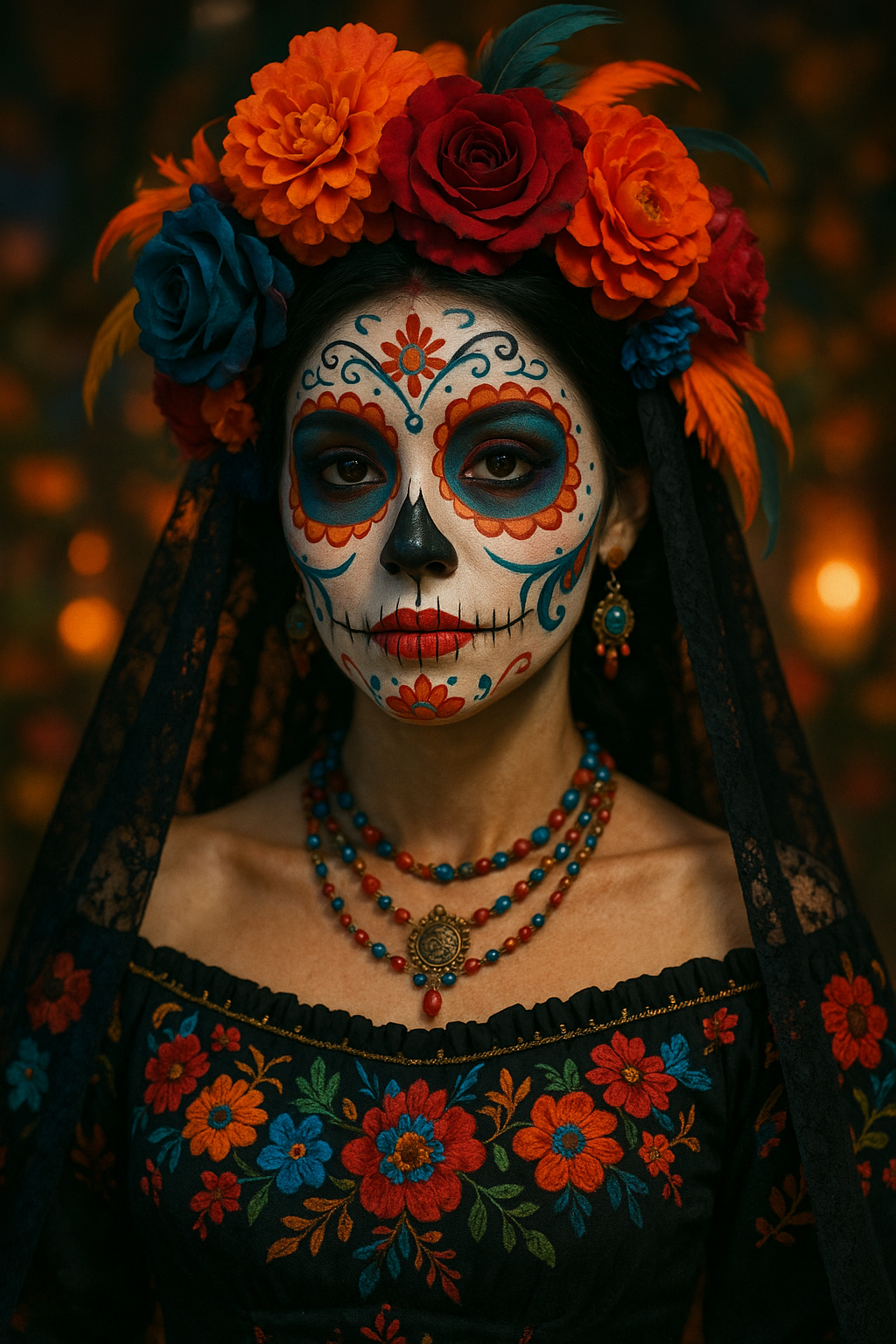 A nice colorful catrina