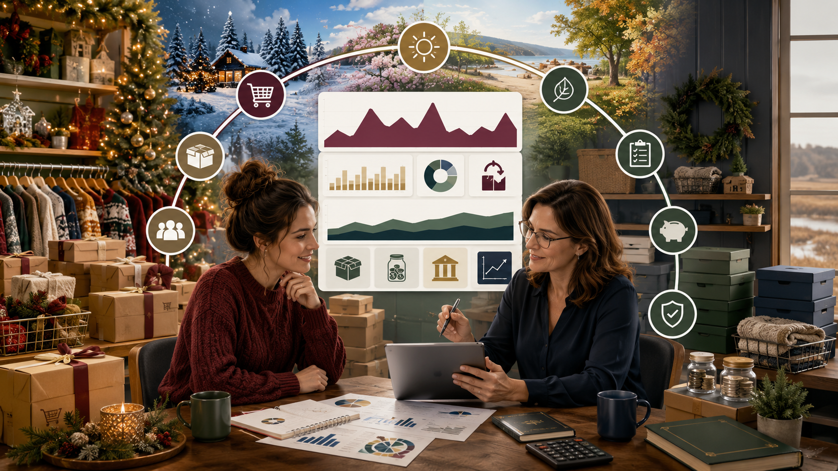 Bookkeeping for Seasonal Sellers: Prepare for Busy and Slow Months